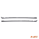 STi Style Matt Black Lower Side Skirts lip Spoiler Bodykit for SUBARU WRX & STi VA 2014-2019